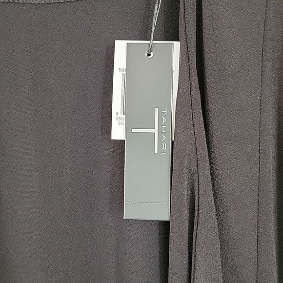 T. Tahari Black Duster - Picture 3 of 16